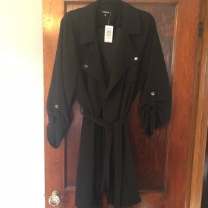 NWT Torrid Crepe Trench - Size 3